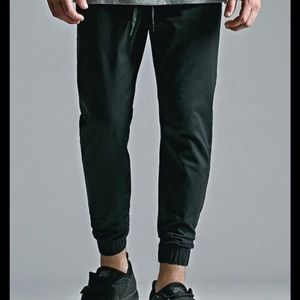 BULLHEAD - Olive green denim joggers - Size medium